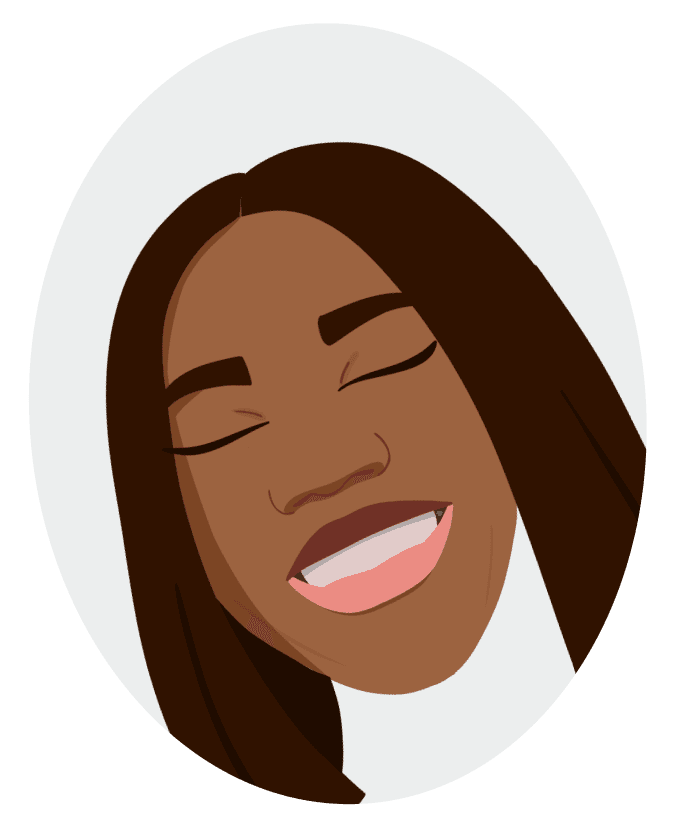 Illustrated portrait of Barbara